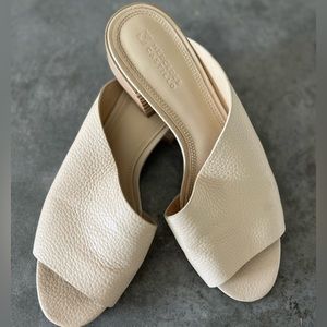 Mercedes Castillo Irene Cobbled Leather Mules